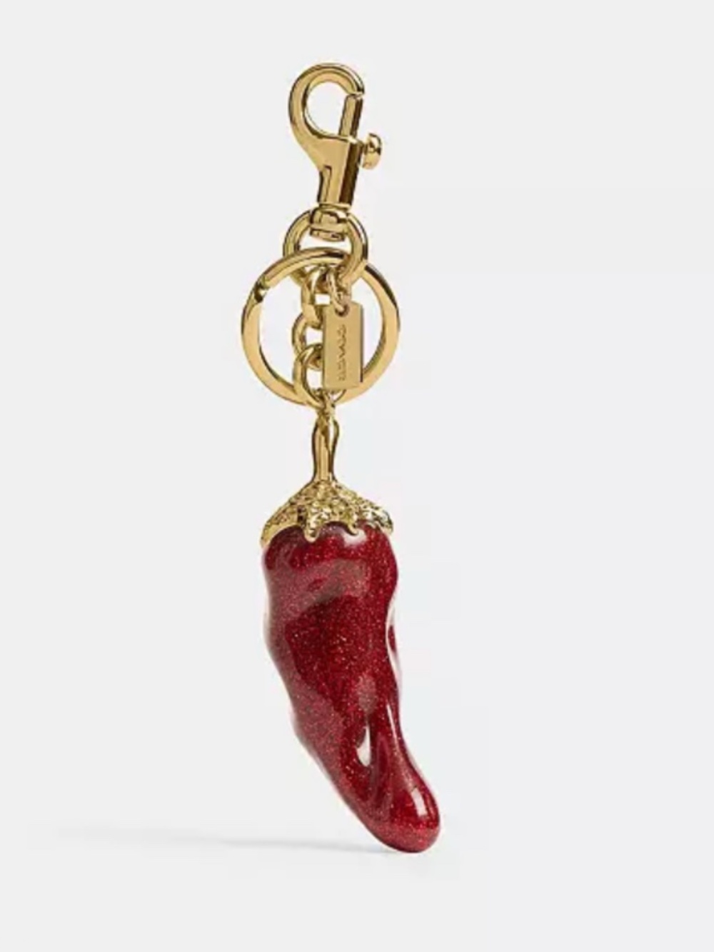 Coach Chili Pepper Bag Charm NWT